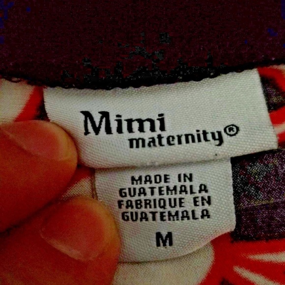 Mimi maternity dress floral sz M - Picture 5 of 5